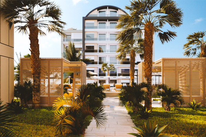 پروژه مجتمع مسکونی لارن کوآلیتی، ابنیه راه راشا