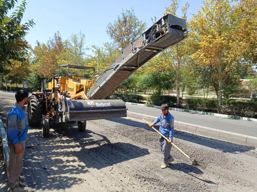 پروژه تراش آسفالت تهران، ابنیه راه راشا